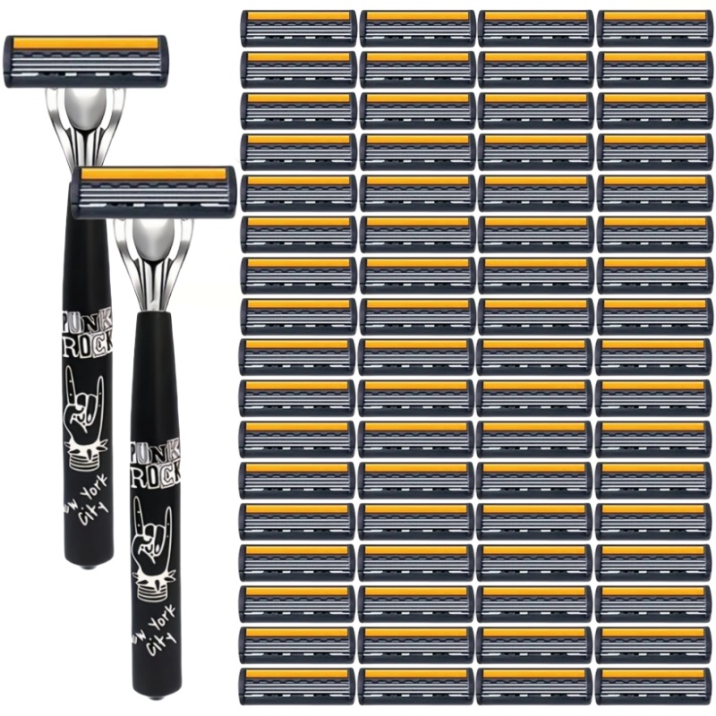 Safety Razor Handle - Metalen handvat, handmatig professioneel gezichtsverzorgingsapparaat, baardtrimmer
