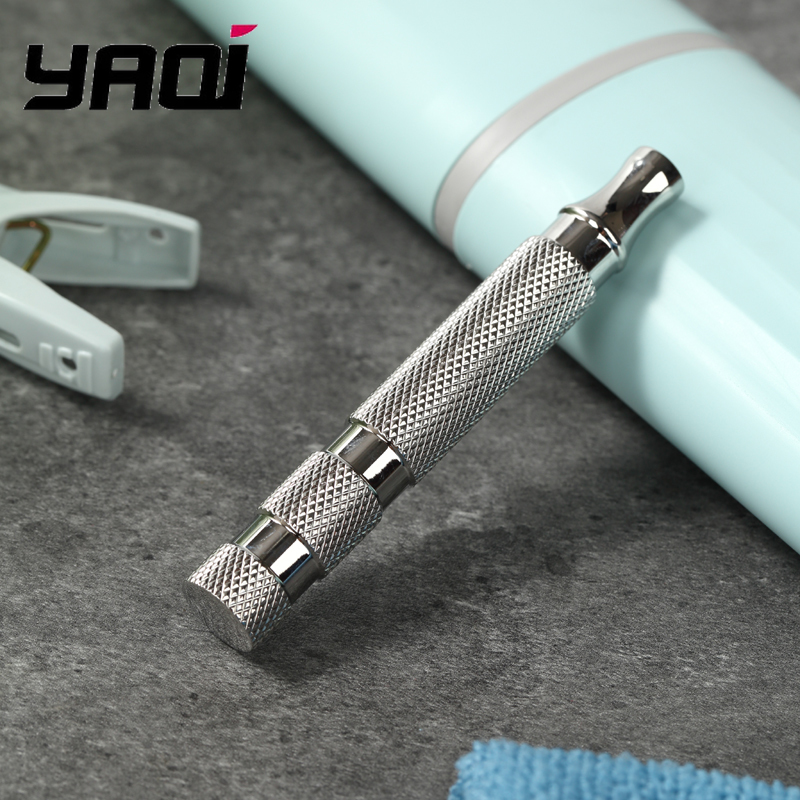 Safety Razor Handle - 2026 YAQI Gepolijst 303 RVS Heren