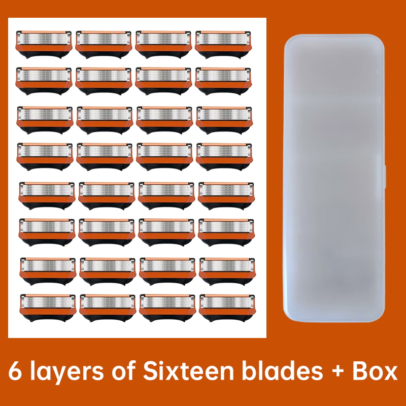 6-laags roestvrijstalen vervan - Safety Razor Handle recensie en prijs