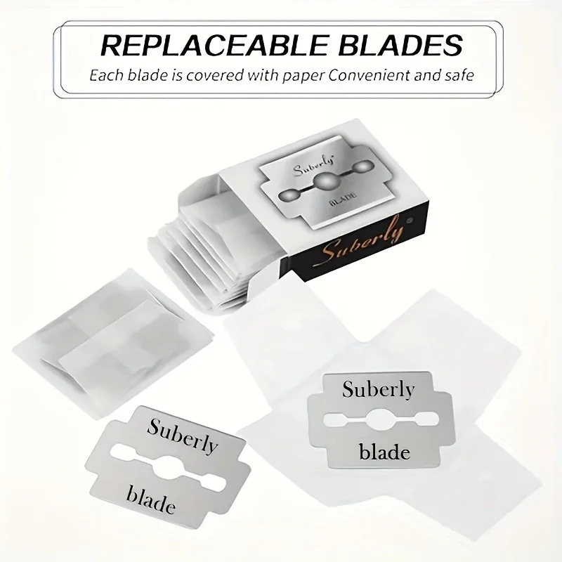 RVS veiligheidsscheermesjes, h - Safety Razor Handle recensie en prijs