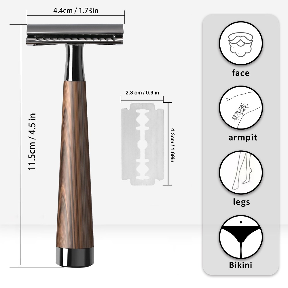 Geavanceerd dubbelzijdig veili - Safety Razor Handle recensie en prijs